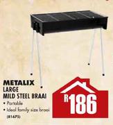 Metalix Large Mild Steel Braai