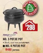 Megamaster No. 4 Potjie Pot