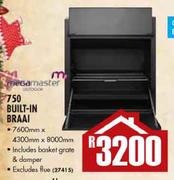 750 Built-In Braai-7600mmx4300mmx8000mm