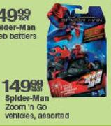 Spider-Man Zoom'n Go Vehicles Assorted-Each