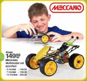 Meccano Multimodel 6 Models Set Assorted- Per Set