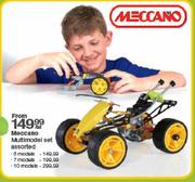 Meccano Multimodel 10 Models Set Assorted- Per Set