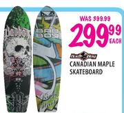 Canadian Maple Skateboard Each