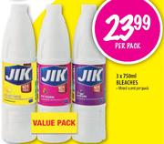 Jik Bleaches - 3 x 750ml Value Pack