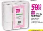 Simple Choice 2 Ply Toilet Tissue - 18's Per Pack