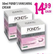 Pond's Vanishing Cream - 50ml Each