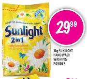 Sunlight Hand Wash Washing Powder - 1kg