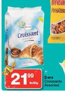 Dora Croissants Assorted-6 x 50g