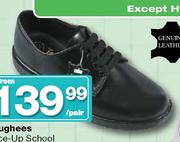 Toughees Lace-Up School Kids Sizes 9-1 Shoes-Per Pair