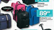 Full Marks Large Multi-Compartment Backpack-Each