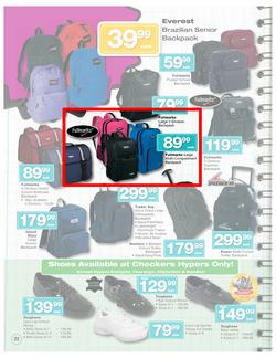 Checkers Nationwide : Big Back to School Savings (31 Dec - 3 Feb 2013), page 22