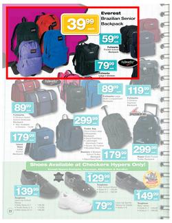 Checkers Nationwide : Big Back to School Savings (31 Dec - 3 Feb 2013), page 22