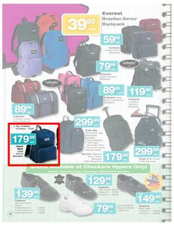 Checkers Nationwide : Big Back to School Savings (31 Dec - 3 Feb 2013), page 22