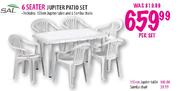 Sal 6 Seater Jupiter Patio Set