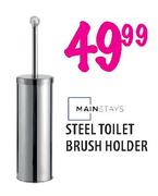 Mainstays Steel Toilet Brush Holder