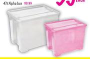 Alpha Box-47L Each