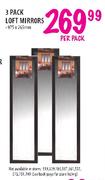 Loft Mirrors-3 Pack