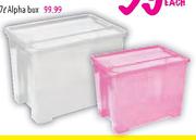 Alpha Box-13L Each