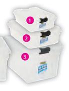 Addis Clear Storage Box-28L