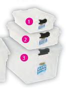 Addis Clear Storage Box-26L