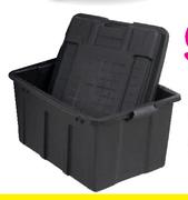 Black Collapsible Crate