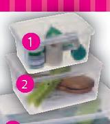 Addis Clear/Neat Storage Box-3.1L Each