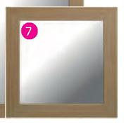 Camel Square Framed Mirror-Each