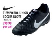 Nike Tiempo Rio Junior Soccer Boots-Per Pair