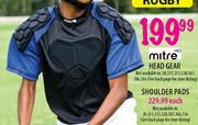 Mitre Shoulder Pads Each