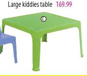 Junior Sunny Large Kiddies Table