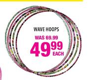 Wave Hoops-Each