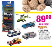 Hot Wheels 5 Car Pack-Per Pack