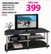 Large Media Unit-H46XW118XD48cm
