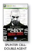 XBOX 360 Splinter Cell:Double Agent