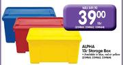 Alpha 13L Storage Box-Each
