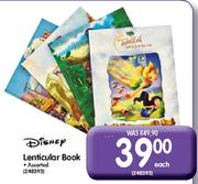 Disney Lenticular Book-Each
