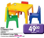 Jolly Children's Chair-Each 