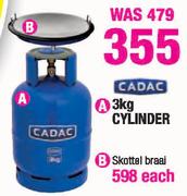 Cadac 3Kg Cylinder - Each