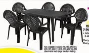 Antracite Ebony Oval Table-Each