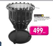 Ferrace Leisure Turin Heavy Duty Fire Basket-Each