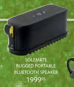 Solemate Rugged Portable Bluetooth Speaker-Each