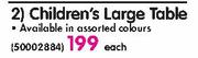 Jolly Children's Large Table-Each