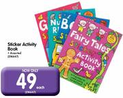 Sticker Activity Book-Each