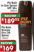 Plz Buin In Sun Spray SPF30+ (200ml)