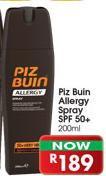Plz Buin Allergy Spray SPF 50+ (200ml)