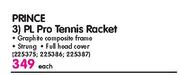 Prince PL Pro Tennies Racket Each