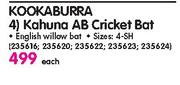 Kookaburra Kahuna AB Cricket Bat Each