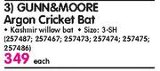 Gunn & Moore Argon Cricket Bat Each