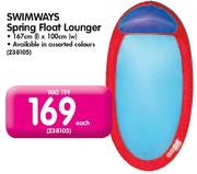 Swimways Spring Float Lounger-Each
