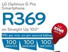 LG Optimus G Pro Smartphone-On Straight Up 100